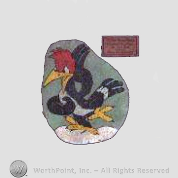 WWII US Army Air Force Numbered Units patch : 449th Bombardment  Squadron.