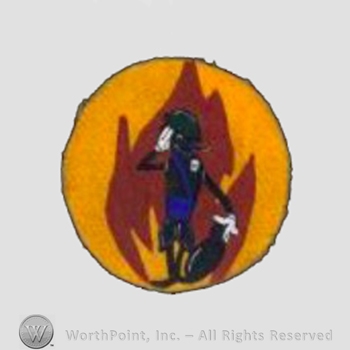 WWII US Army Air Force Numbered Units patch : 449th Bombardment  Squadron.