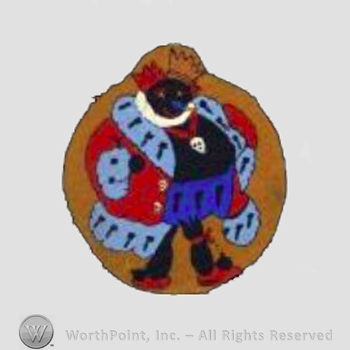WWII US Army Air Force Numbered Units patch : 450th Bomb Squadron, 3rd Air Force.