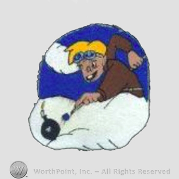 WWII US Army Air Force Numbered Units patch : 452nd Bomb Squadron.