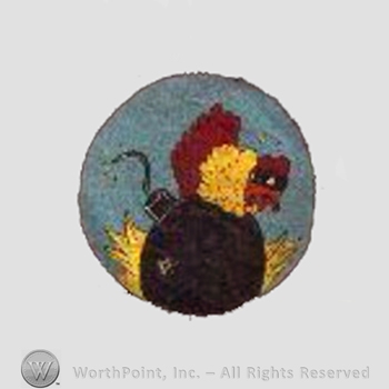 WWII US Army Air Force Numbered Units patch : 452nd Bomb Squadron.