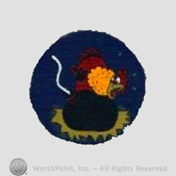 WWII US Army Air Force Numbered Units patch : 452nd Bomb Squadron.