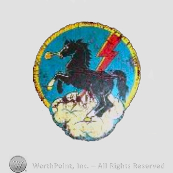 WWII US Army Air Force Numbered Units patch : 462nd Fighter Squadron.