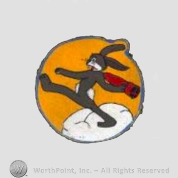 WWII US Army Air Force Numbered Units patch : 463rd Bomb Squadron, 331st Bomb Group, 7th Air Force.