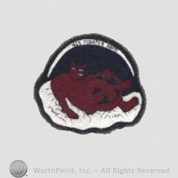 WWII US Army Air Force Numbered Units patch : 465th Fighter Squadron .