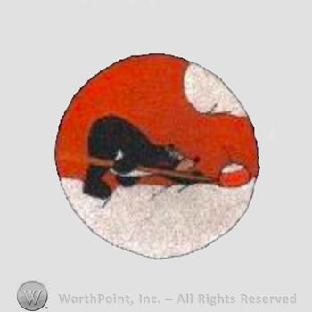 WWII US Army Air Force Numbered Units patch : 472nd Bomb Squadron, 334th Bomb Group.