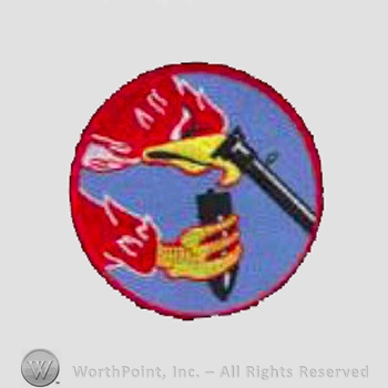 WWII US Army Air Force Numbered Units patch : 492nd Fighter Squadron.