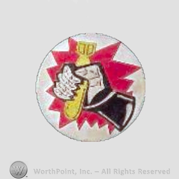 WWII US Army Air Force Numbered Units patch : 493rd Bomb Squadron, 7th Bomb Group, 10th Air Force.