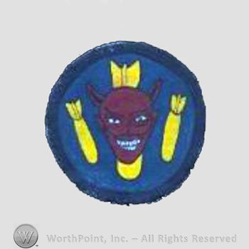 WWII US Army Air Force Numbered Units patch : 510th Bomb Squadron, 351st Bomb Group, 8th Air Force.