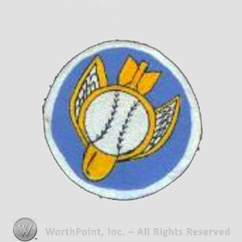 WWII US Army Air Force Numbered Units patch : 511th Bomb Squadron, 351st Bomb Group.