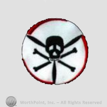 WWII US Army Air Force Numbered Units patch : 512th Bomb Squadron, 376th Bomb Group, 15th Air Force.