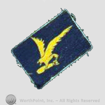 WWII US Army Air Force Numbered Units patch : 513th Bomb Squadron, 376th Bomb Group, 15th Air Force.