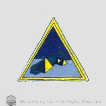 WWII US Army Air Force Numbered Units patch : 514th Bomb Squadron, 376th Bomb Group, 15th Air Force.