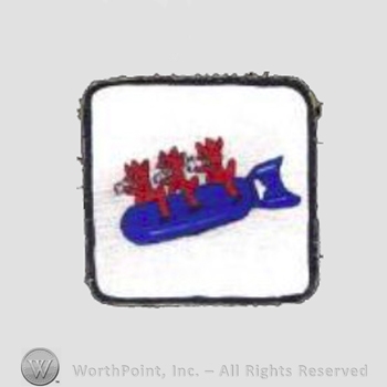 WWII US Army Air Force Numbered Units patch : 515th Bomb Squadron, 376th Bomb Group.