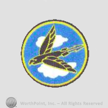 WWII US Army Air Force Numbered Units patch : 525th Fighter Bomber Squadron, 86th Fighter Bomber Group.