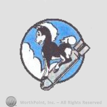 WWII US Army Air Force Numbered Units patch : 526th Fighter Bomber Squadron, 86th Fighter Bomber Group.