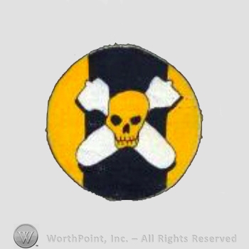 WWII US Army Air Force Numbered Units patch : 527th Bomb Squadron, 379th Bomb Group.