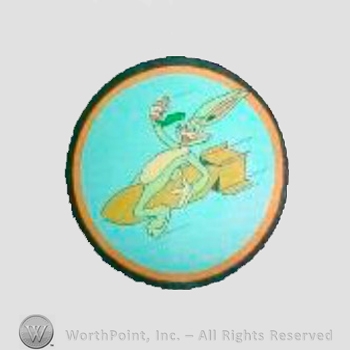 WWII US Army Air Force Numbered Units patch : 530th Bomb Squadron, 380th Bomb Group, 5th Air Force.