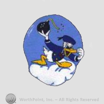 WWII US Army Air Force Numbered Units patch : 531st Bomb Squadron, 380th Bomb Group, 5th Air Force.
