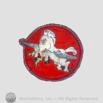 WWII US Army Air Force Numbered Units patch : 532nd Bomb Squadron, 381st Bomb Group, 8th Air Force.