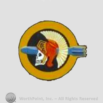 WWII US Army Air Force Numbered Units patch : 533rd Bomb Squadron, 381st Bomb Group, 8th Air Force.