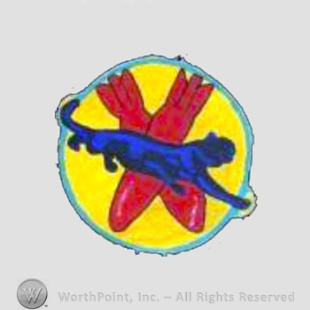 WWII US Army Air Force Numbered Units patch : 537th Bomb Squadron, 382nd Bomb Group.