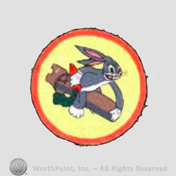 WWII US Army Air Force Numbered Units patch : 548th Bomb Squadron, 385th Bomb Group, 8th Air Force.