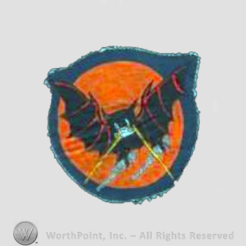 WWII US Army Air Force Numbered Units patch : 549th Night Fighter Squadron , 7th Air Force.