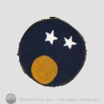 WWII US Army Air Force Numbered Units patch : 550th Night Fighter Squadron, 13th Air Force.
