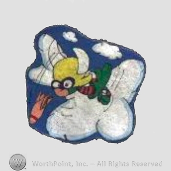 WWII US Army Air Force Numbered Units patch : 560th Bomb Squadron, 388th Bomb Group, 8th Air Force.