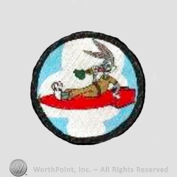 WWII US Army Air Force Numbered Units patch : 575th Bomb Squadron.