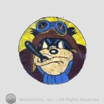 WWII US Army Air Force Numbered Units patch : 603rd Bomb Squadron, 398th Bomb Group, 8th Air Force.