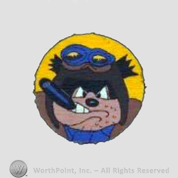 WWII US Army Air Force Numbered Units patch : 603rd Bomb Squadron, 398th Bomb Group, 8th Air Force.