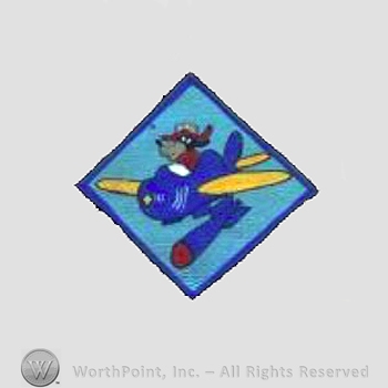 WWII US Army Air Force Numbered Units patch : 616th Bomb Squadron.