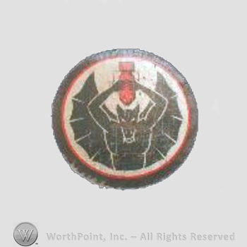 WWII US Army Air Force Numbered Units patch : 650th Bomb  Squadron, 411th Bomb Group.
