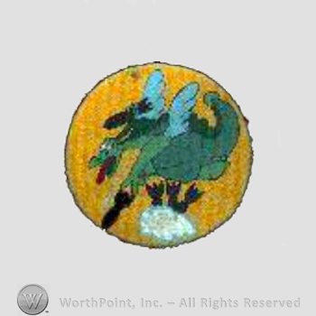 WWII US Army Air Force Numbered Units patch : 676th Bomb Squadron, 444th Bomb Group, 20th Air Force.