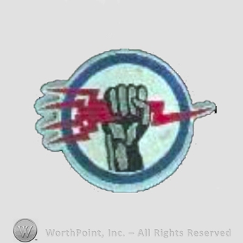 WWII US Army Air Force Numbered Units patch : 827th Bomb Squadron, 484th Bomb Group, 15th Air Force.
