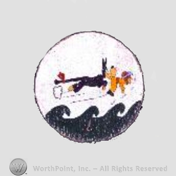 WWII US Army Navy patch : United States Navy Air Sea Rescue, Naval Air Station San Francisco.