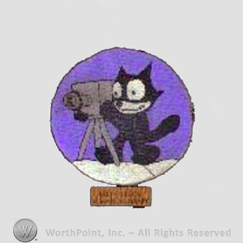 WWII US Army Navy patch : United States Navy Fleet Photo School Squadron.
