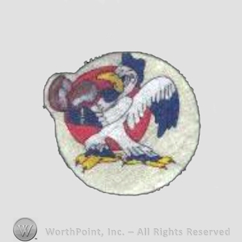WWII US Army Navy patch : USS Saratoga.