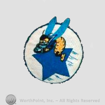 WWII US Army Navy patch : United States Navy Fleet Air Photo Reconnaissance Squadron.