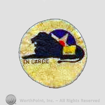 WWII US Army Navy patch : Utility / Meteorological Squadron, VJ-1B.
