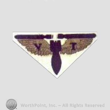 WWII US Army Navy patch : Torpedo Squadron, VT-1.