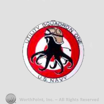 WWII US Army Navy patch : Utility Squadron, VU-1.