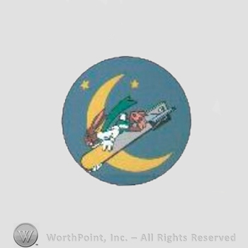 WWII US Army Navy patch : Torpedo Squadron, VT-2, USS Lexington, USS Hornet.