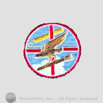 WWII US Army Navy patch :  Utility Squadron, VU-2.