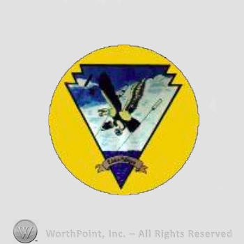 WWII US Army Navy patch : Utility / Meteorological Squadron, VJ-4.