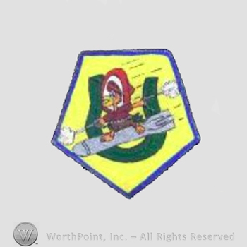 WWII US Army Navy patch : Bomber Fighter Squadron, VBF-7.