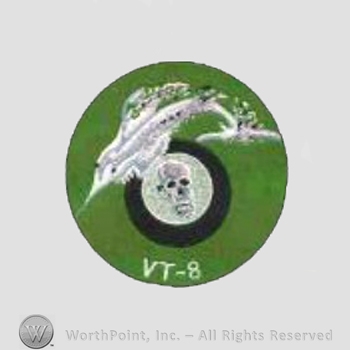 WWII US Army Navy patch : Torpedo Squadron VT-8.