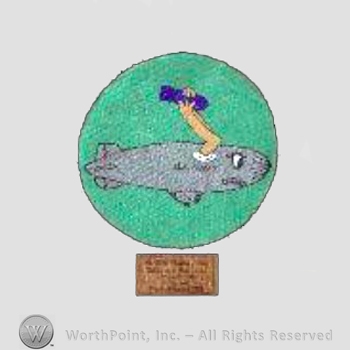 WWII US Army Navy patch : USN Blimpron-17.
